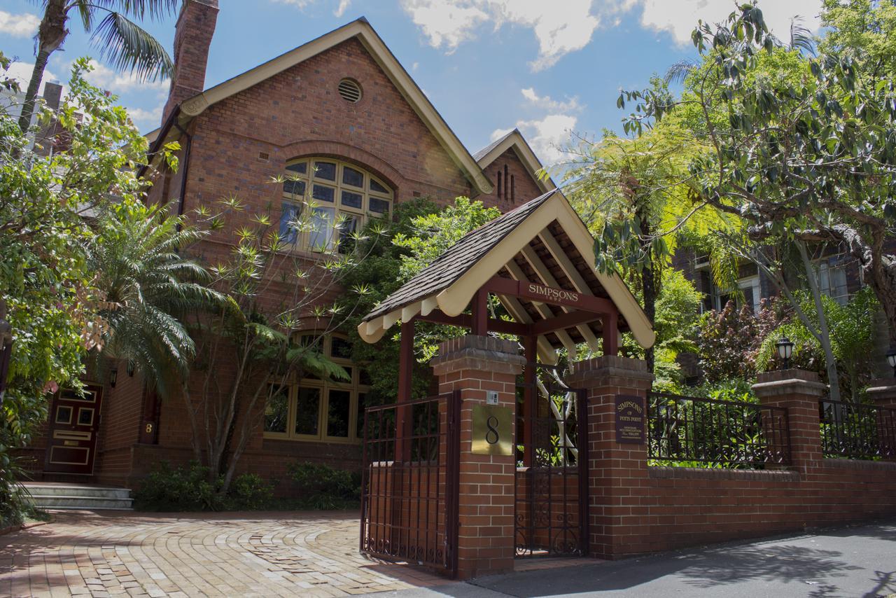 Simpsons Of Potts Point Hotel Sydney Ngoại thất bức ảnh